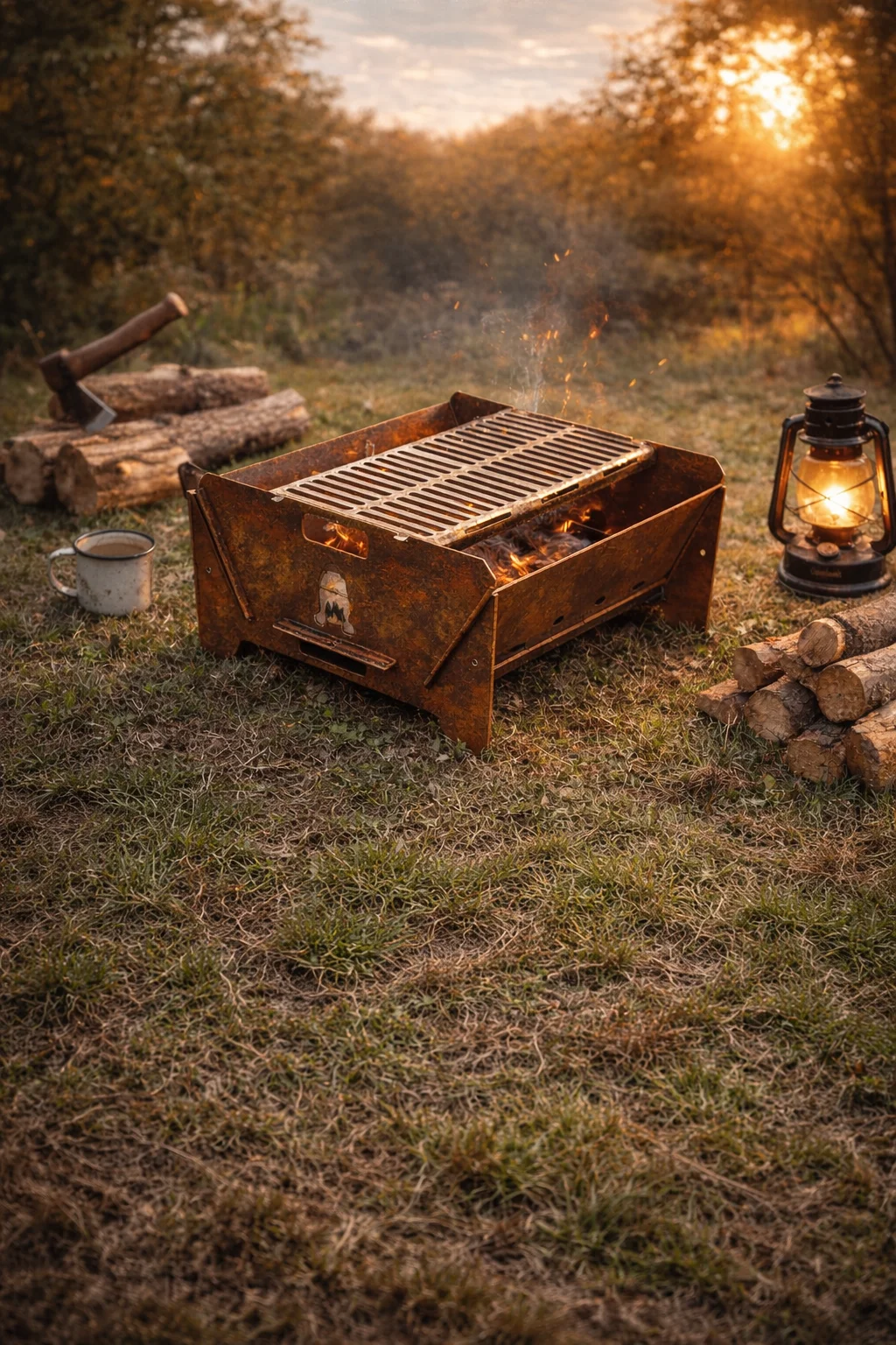 collapsible fire pits